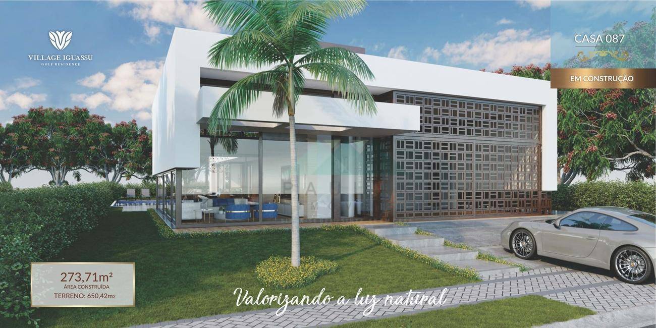 Casa com 3 Dormitórios à Venda, 273 M² Por R$ 3.421.375,00 - Condomínio Village Iguassu Golf Residen | PAULUK IMÓVEIS | Portal OBusca