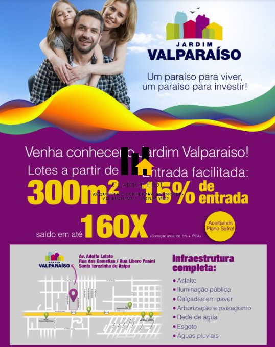 Terreno Loteamento Valparaíso | CLARICE IMÓVEIS | Portal OBusca