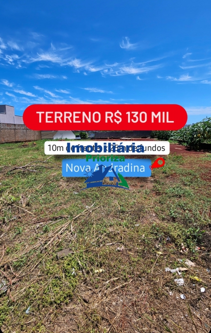 Terreno Jardim Nova Andradina | IMOBILIÁRIA PRIORIZA | Portal OBusca