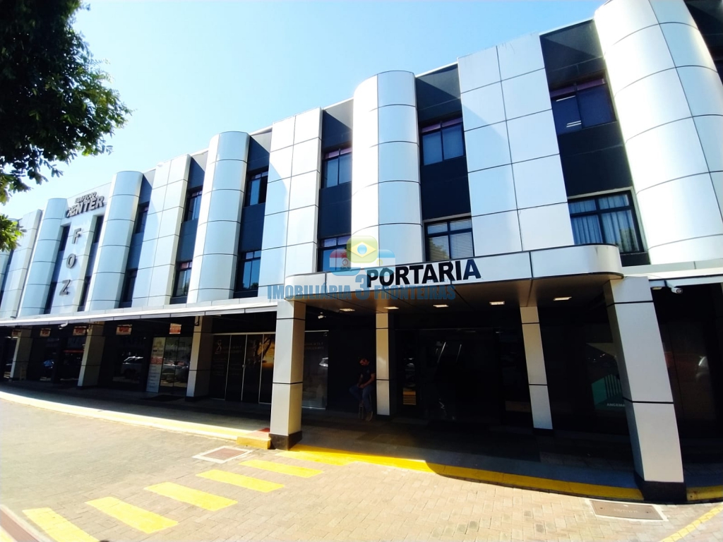 Sala Comercial para Locação no Ed. Center Foz | IMOBILIARIA 3 FRONTEIRAS | Portal OBusca