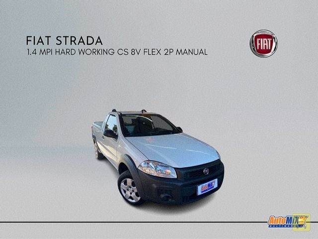 FIAT Strada 1.4 CS Hard Working 20/20 | AUTOMIX MULTIMARCAS | Portal OBusca