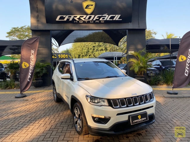 JEEP COMPASS LONGITUDE F 18/18 | CARRO FACIL MOTORS | Portal OBusca