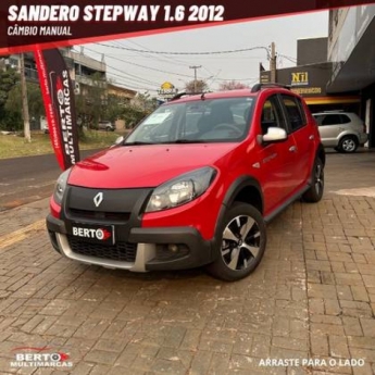 RENAULT SANDERO 1.6 STEPWAY 16V FLEX 4P MANUAL 11/12 | Berto Multimarcas | Portal OBusca