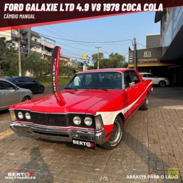 FORD LANDAU 5.0 V8 16V GASOLINA 4P MANUAL 78/78 | Berto Multimarcas | Portal OBusca