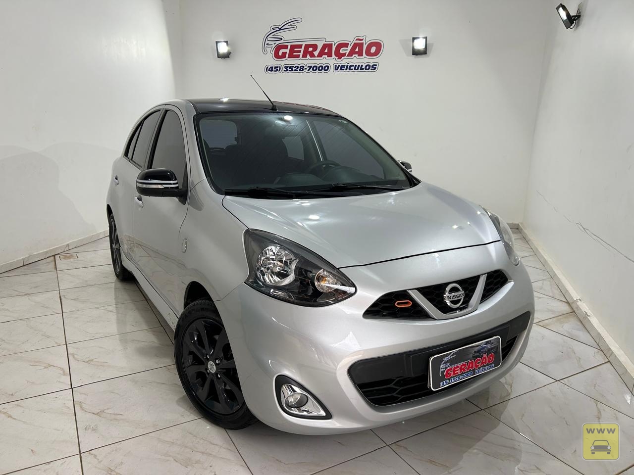 NISSAN MARCH RIO 1.6 COMPLETO. Veículo GERAÇÃO VEÍCULOS - FOZ