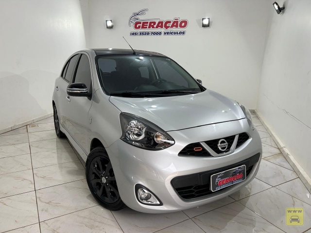 NISSAN MARCH RIO 1.6 COMPLETO 15/16 | GERAÇÃO VEÍCULOS - FOZ | Portal OBusca