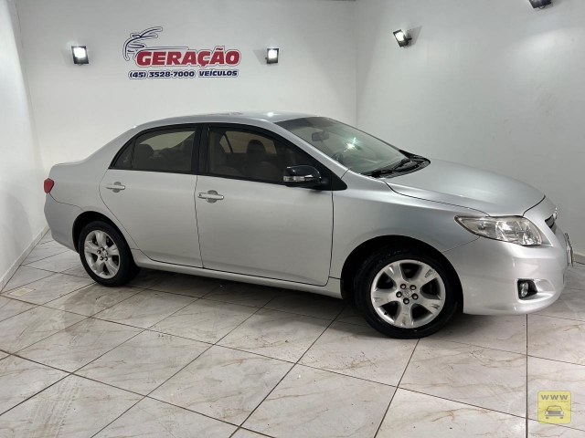 TOYOTA COROLLA XEI AUT 1.8 10/10 | GERAÇÃO VEÍCULOS - FOZ | Portal OBusca