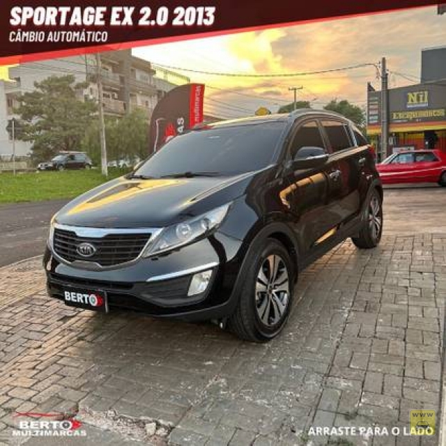 KIA SPORTAGE 2.0 EX 4X4 16V FLEX 4P AUTOMÁTICO 12/13 | Berto Multimarcas | Portal OBusca