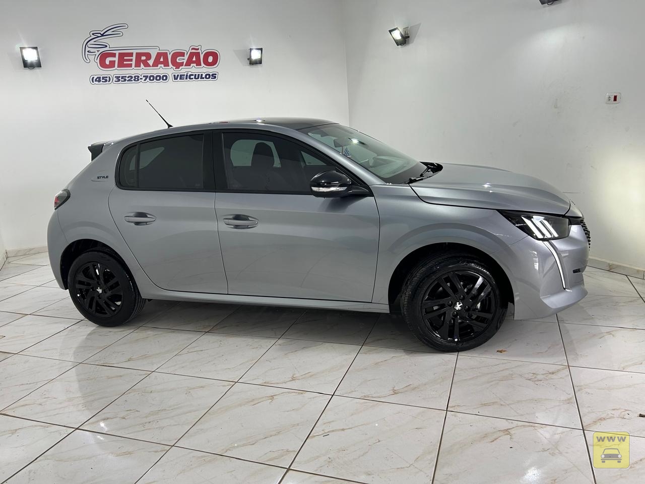 PEUGEOT 208 STYLE 1.0 COMPLETO. Veículo GERAÇÃO VEÍCULOS - FOZ