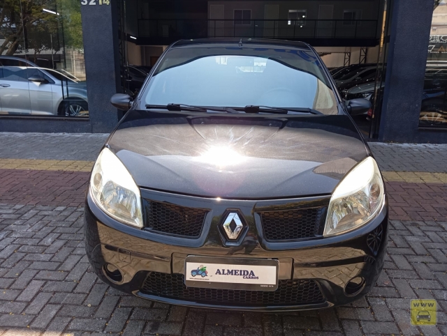 RENAULT SANDERO EXP 1.0 08/09 | ALMEIDA CARROS | Portal OBusca