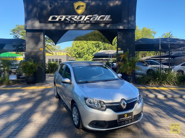 RENAULT SANDERO EXPR 16 15/15 | Carro Fácil Motors | Portal OBusca