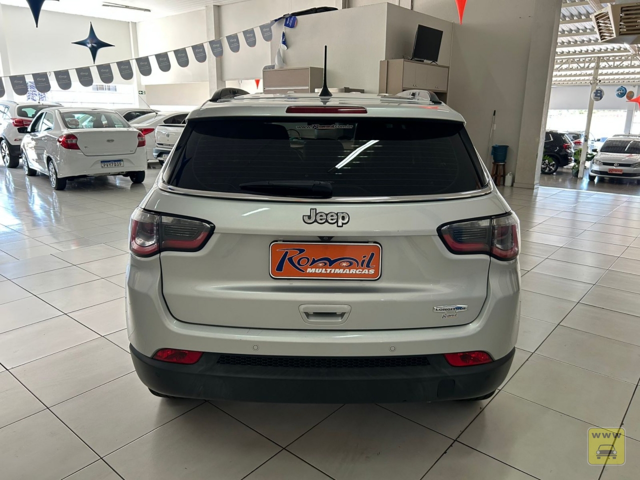 JEEP COMPASS 2.0 16V FLEX LONGITUDE AUTOMÁTICO