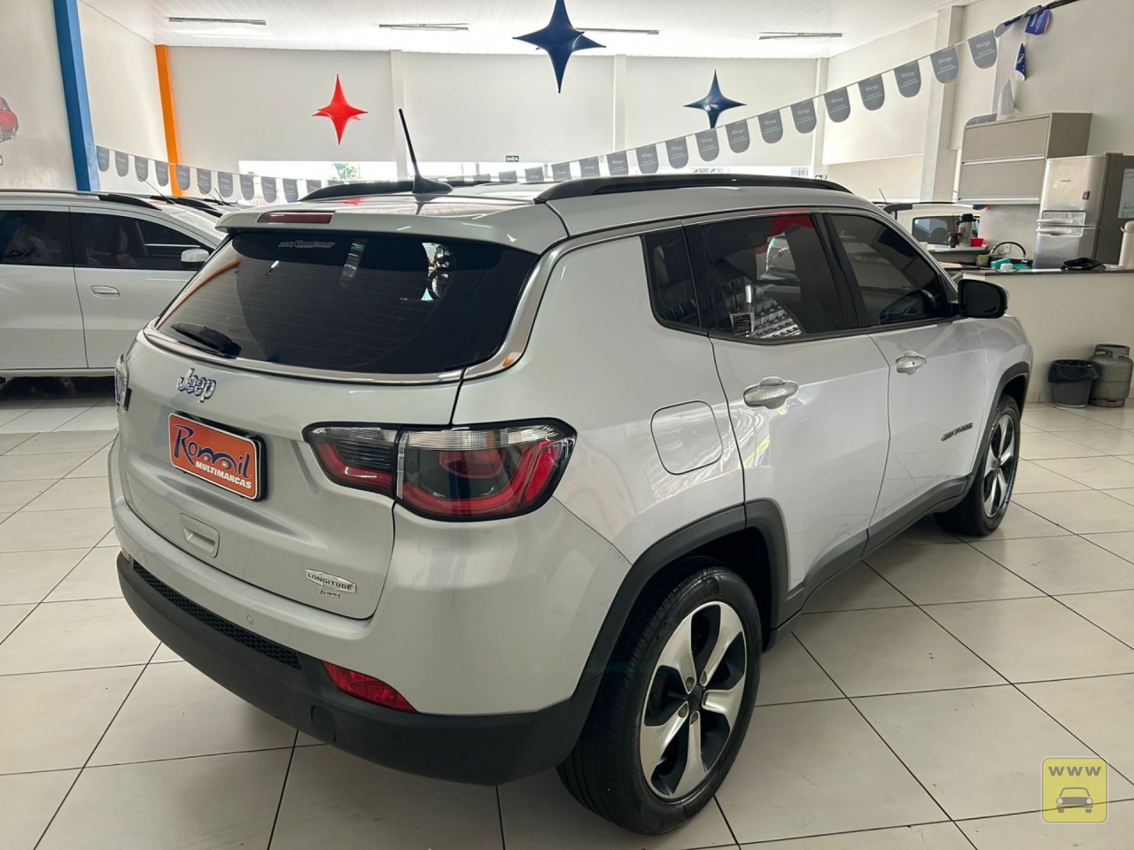 JEEP COMPASS 2.0 16V FLEX LONGITUDE AUTOMÁTICO