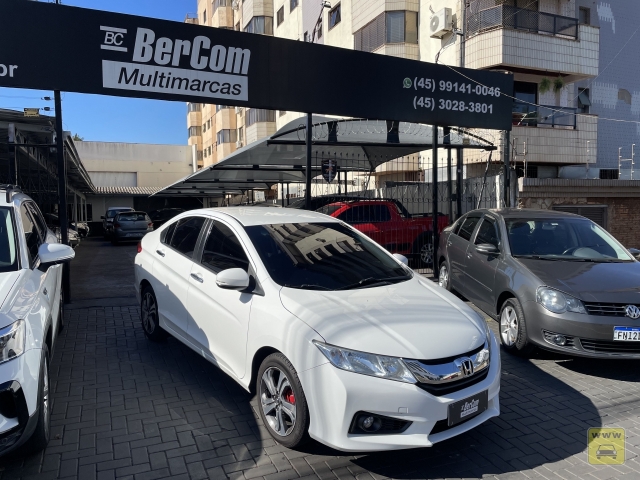 HONDA CITY EXL 1.5 CVT 15/15 | BerCom Multimarcas | Portal OBusca