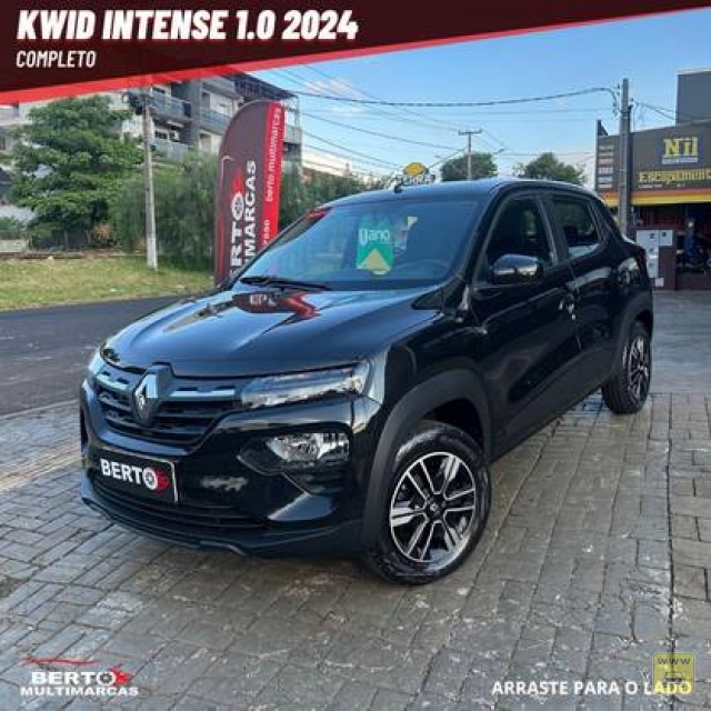 RENAULT KWID 1.0 12V SCE FLEX INTENSE MANUAL 23/24 | Berto Multimarcas | Portal OBusca