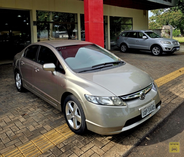 HONDA CIVIC LXS 1.8 FLEX 08/08 | Gussoli Veículos | Portal OBusca